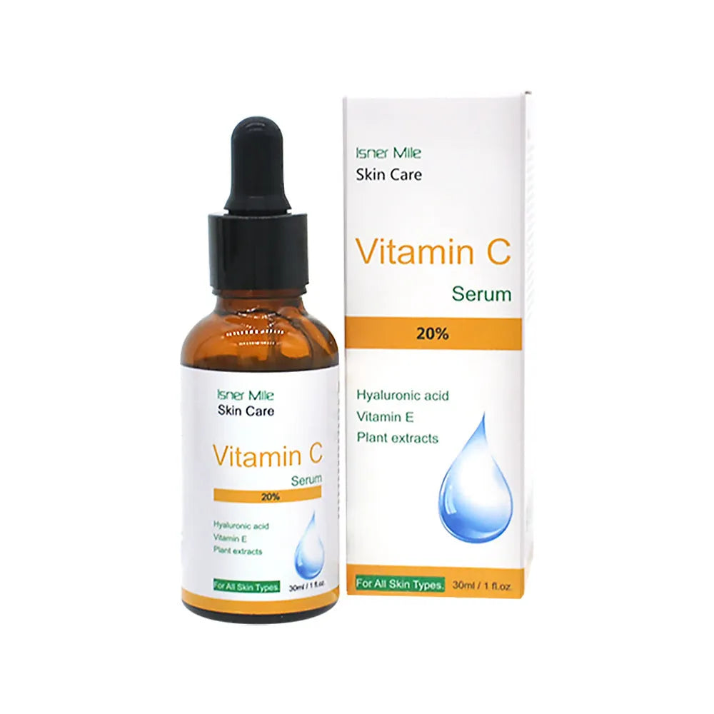 30ml Vitamin C serum bottle for brightening uneven skin tone and dullness