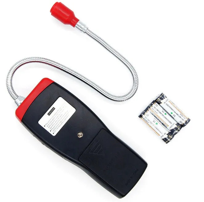 AS8800L portable flammable gas detector unit with LED display and compact rectangular housing