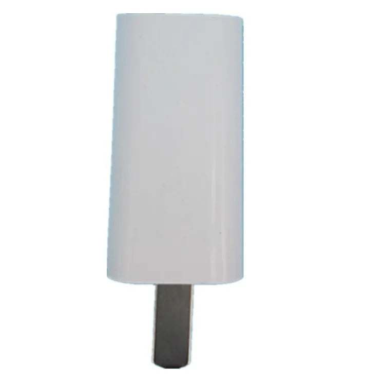 Slim white USB wall charger with 5V 1A output for mobile phones.