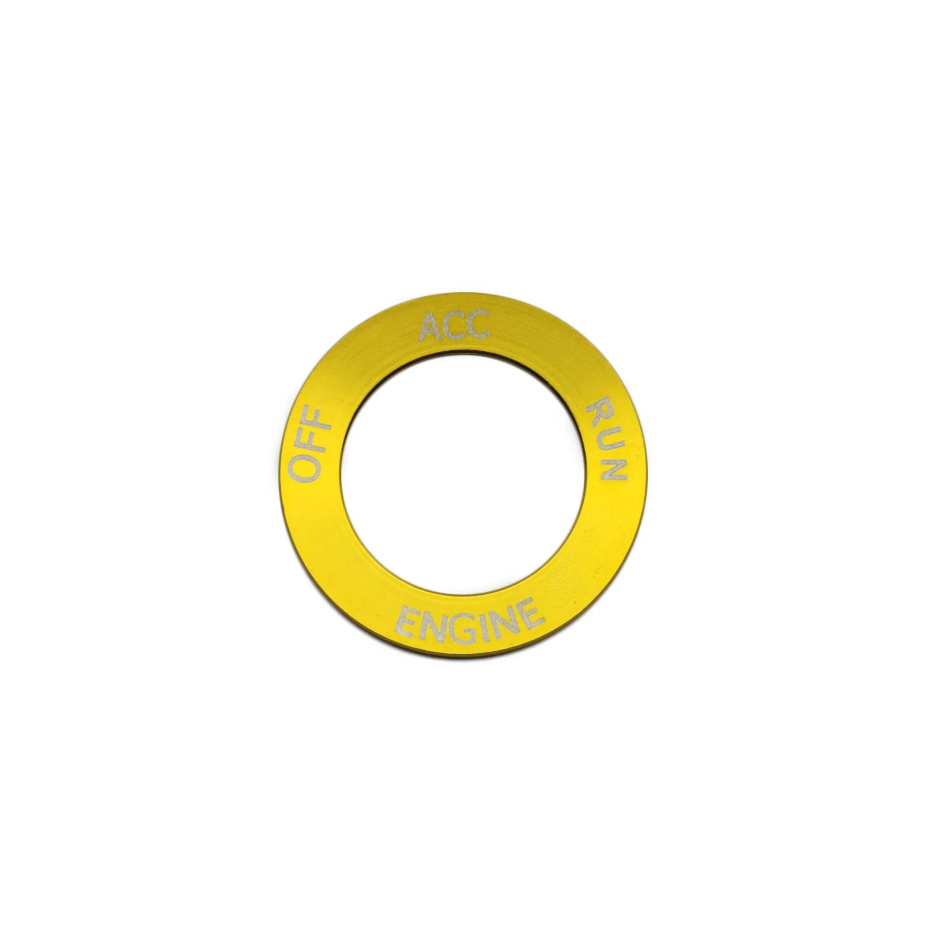 Aluminium alloy air conditioning knob decorative ring for Dodge Challenger and Grand Cherokee in selected colour.