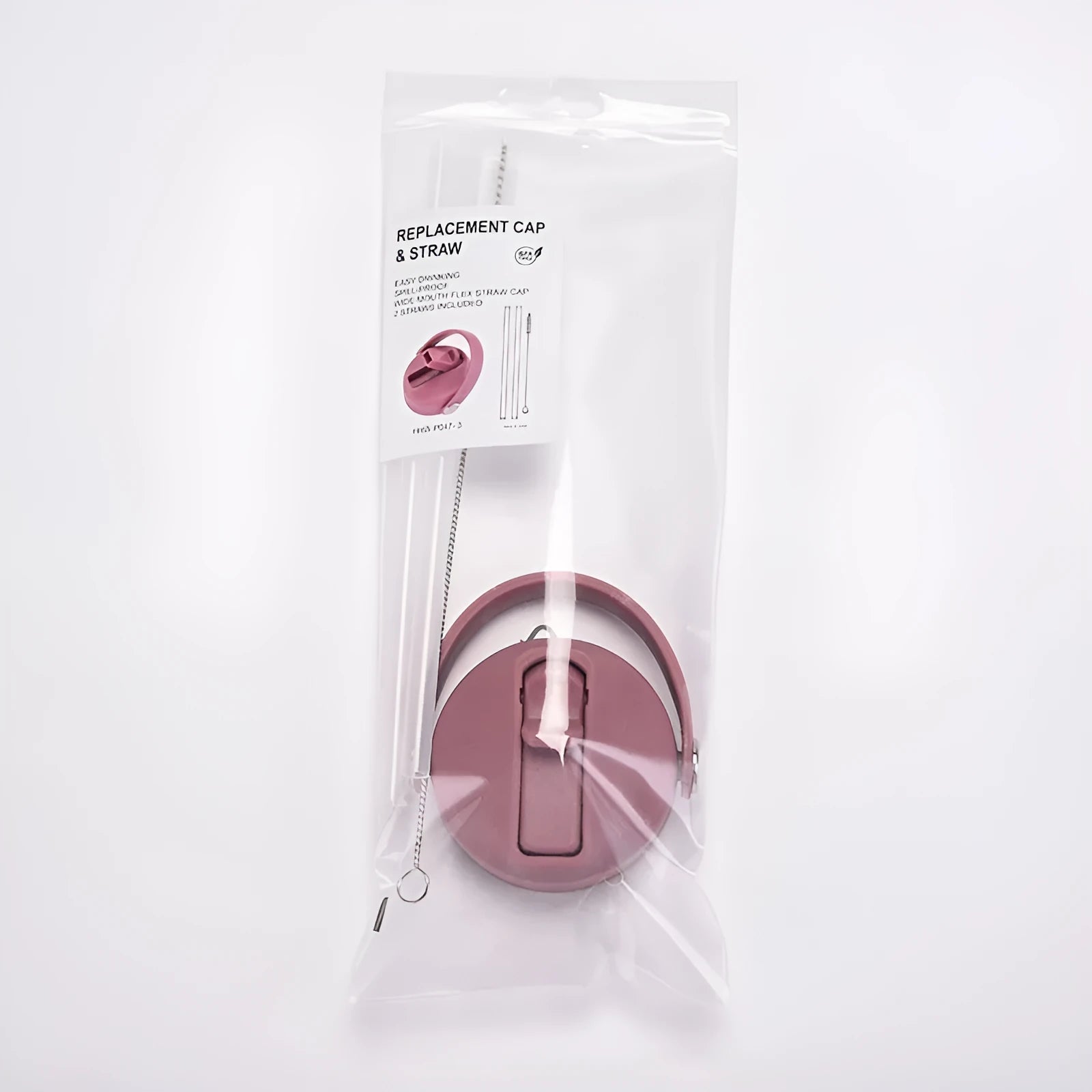Plastic cup lid with handle in Desert colour for outdoor sports water bottle