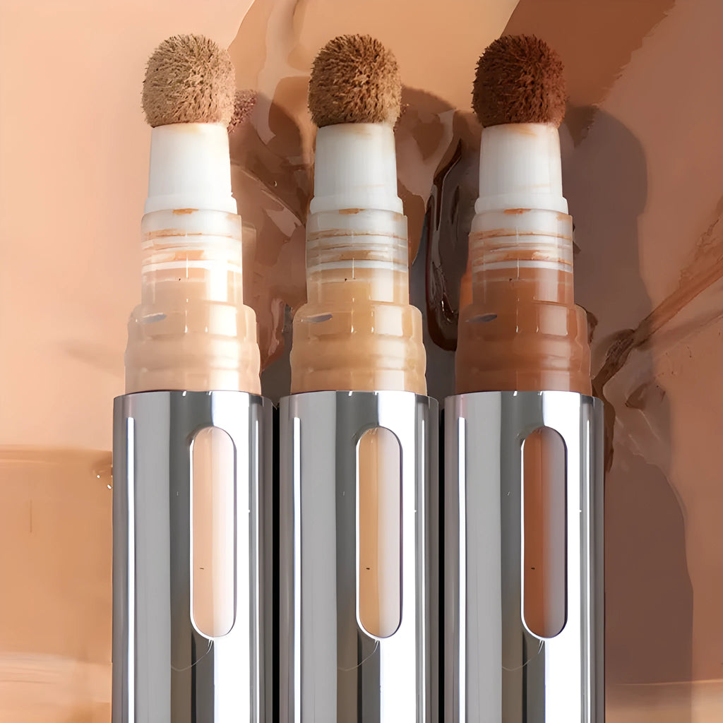 Waterproof concealer stick pen in 24 colours for contouring and nose shadow.