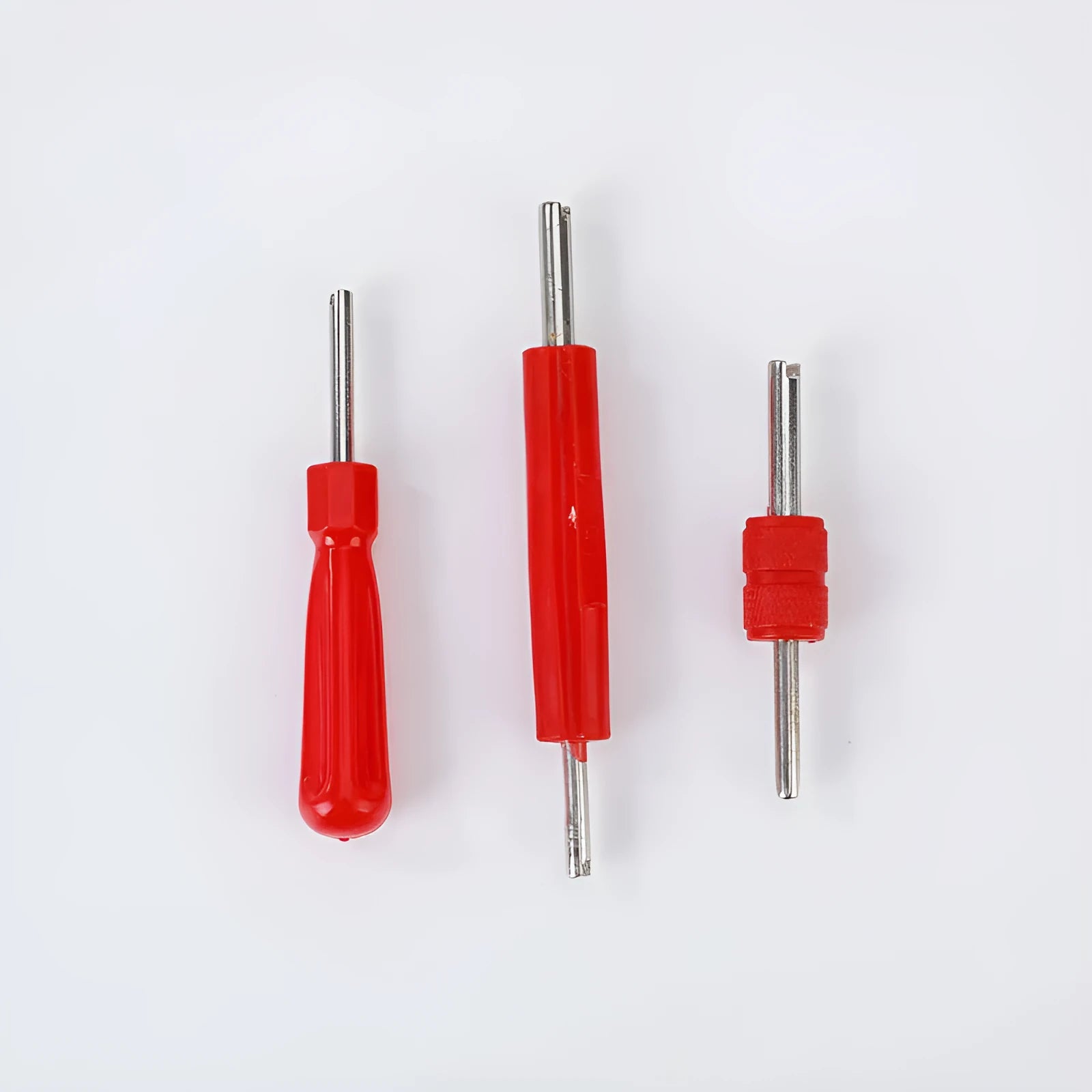 Single-head aluminium alloy twist valve wrench with a colour-coded handle in one of three available styles.