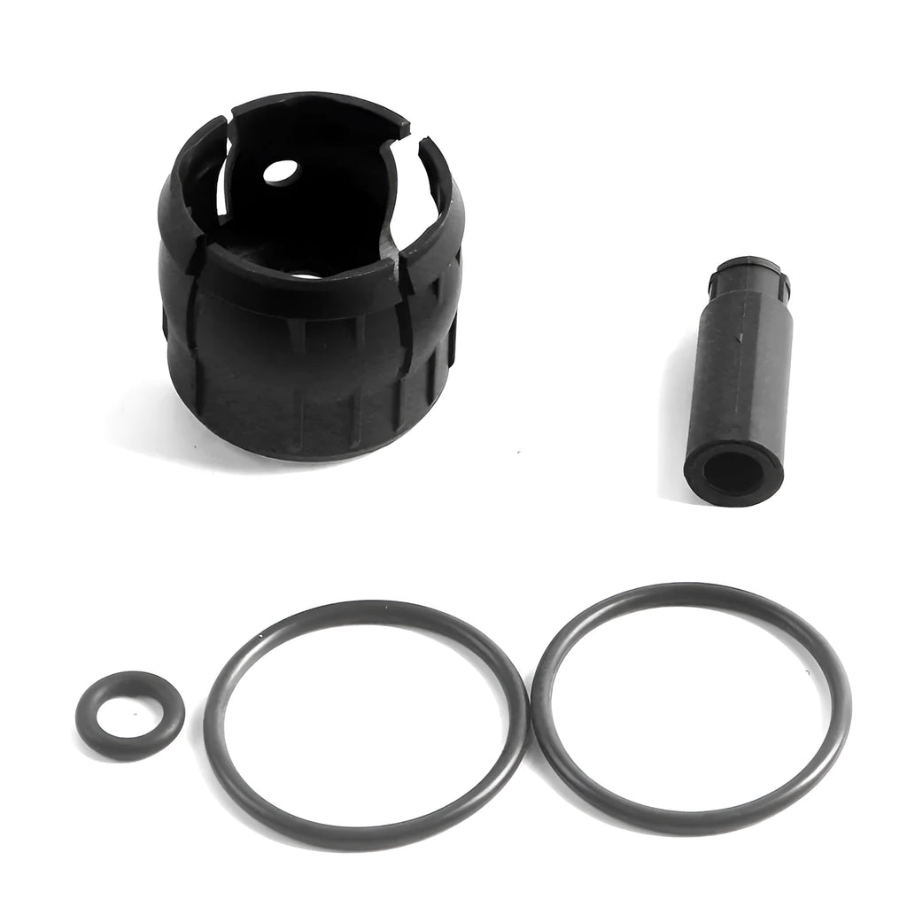 Black plastic Vauxhall Opel Saifeili gear lever accessory set, dimensions 3cm by 2cm by 1cm.
