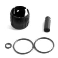 Black plastic Vauxhall Opel Saifeili gear lever accessory set, dimensions 3cm by 2cm by 1cm.