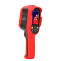 UTi series handheld infrared thermal imager showing display screen and measurement lens