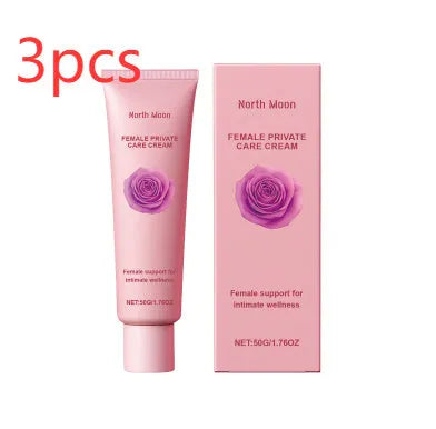 50g moisturising cream tub with rose and peppermint extracts for daily hydration of dry skin