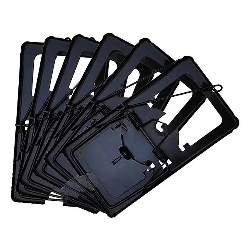 Automatic mouse trap cage with metal and plastic options in small, medium, and large sizes