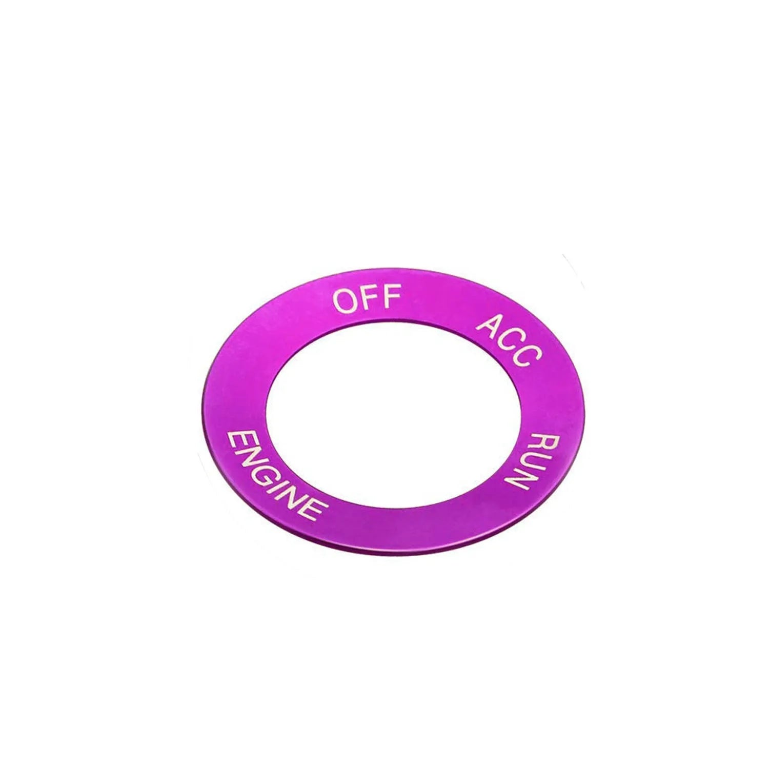 Aluminium alloy air conditioning knob decorative ring for Dodge Challenger and Grand Cherokee in selected colour.