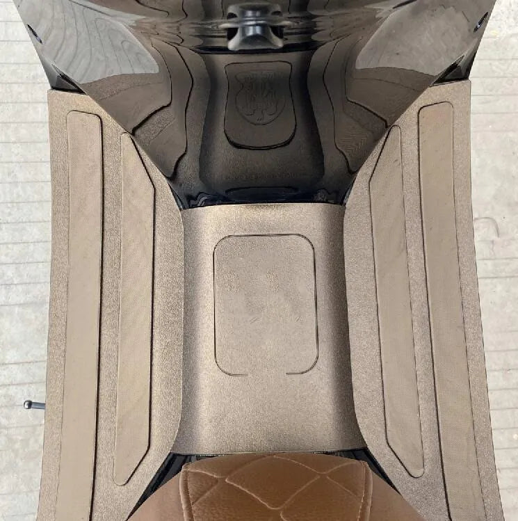 Motorcycle 3D rubber foot pad modification accessory for front pedal installation
