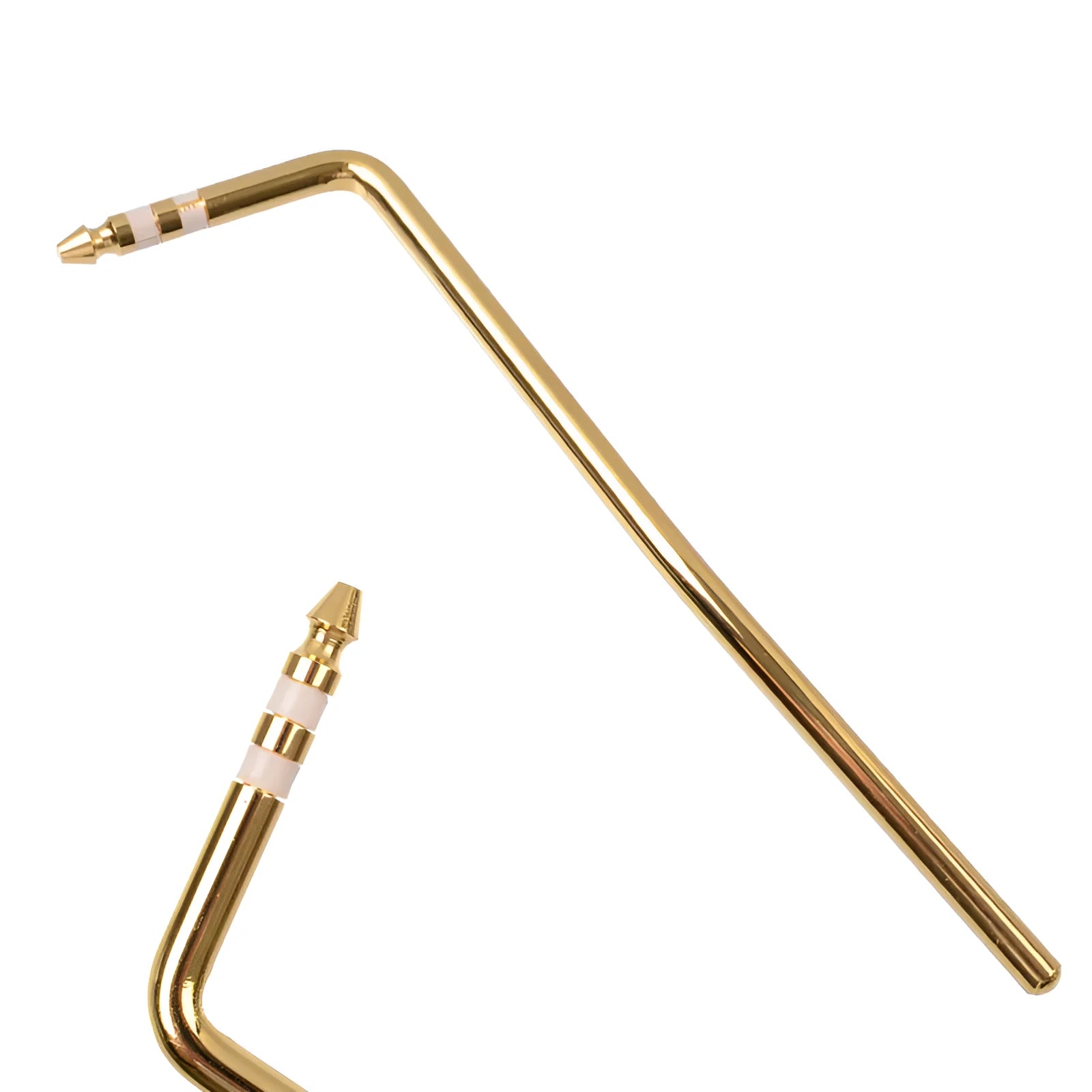 Metal guitar tremolo arm in black, blue, gold, and silver finish options
