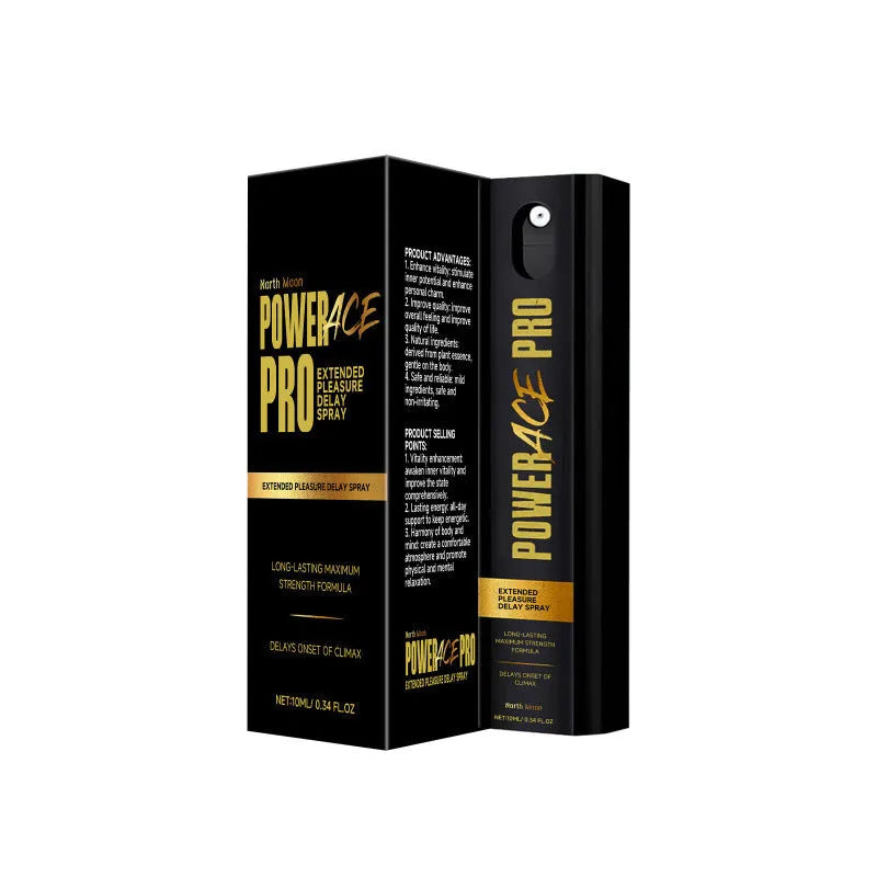 Men's 10ml body moisturising spray with herbal extracts in compact bottle