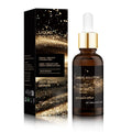 30ml facial moisturising liquid bottle with hyaluronic acid, approximately 9cm tall