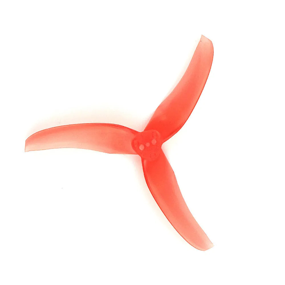 Simple Home red plastic machete screw blade 4-pack 90mm diameter pitch 2.8 inches for aviation models