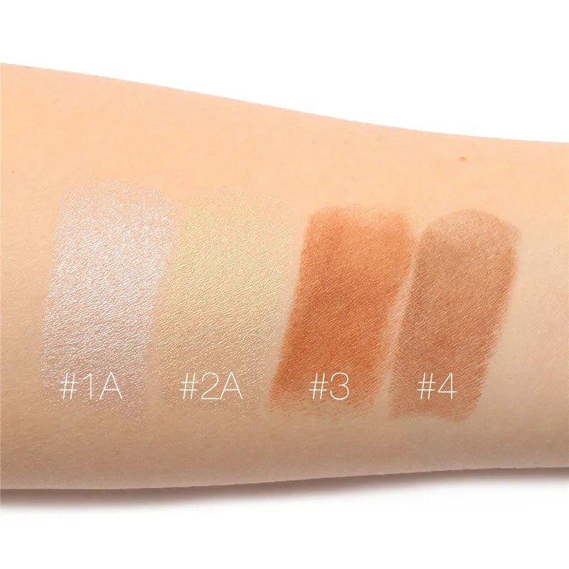 Perfection Face Contour Highlighter cream pot with four shade options A, B, C, D.