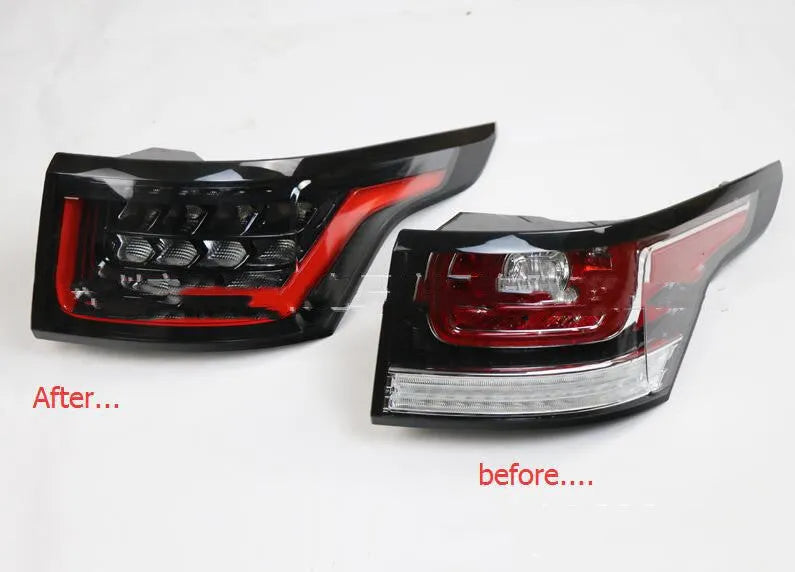 Pair of LED car brake lights for rear bumper, compatible with 2014-2020 vehicle models