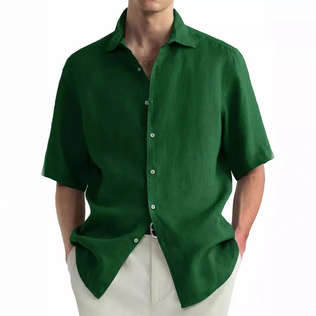 Men's casual washed cotton shirt cardigan in pure cotton fabric available in multiple colours and sizes