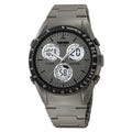Unisex electronic casual watch in Army Green camouflage with resin mirror and TPU strap
