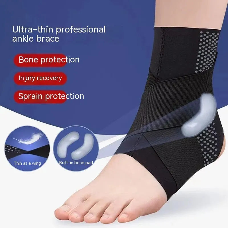 Lycra cloth rehabilitation ankle support for adult sports protection in multiple sizes and colours