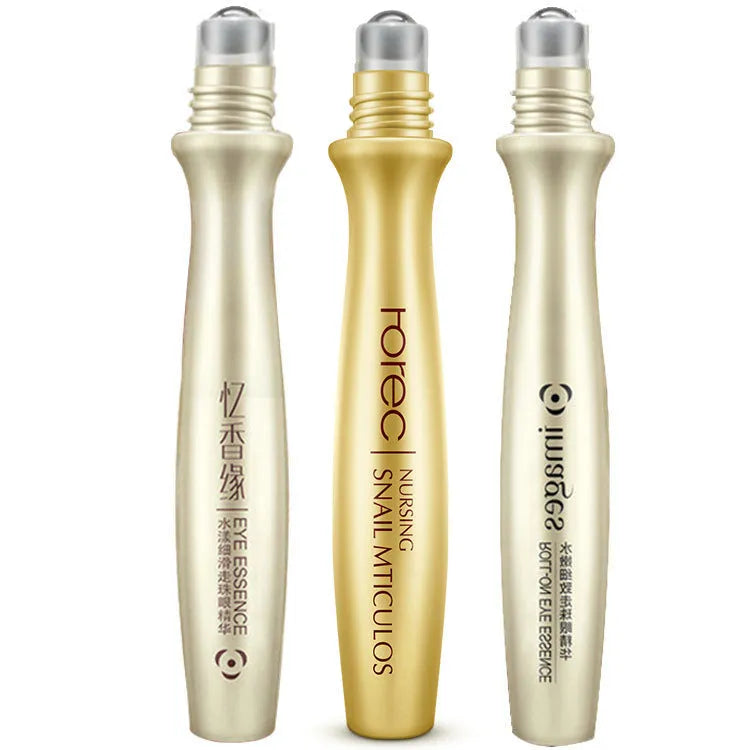 Snail Extract Eye Cream 15ml with roller ball applicator for moisturising eye care