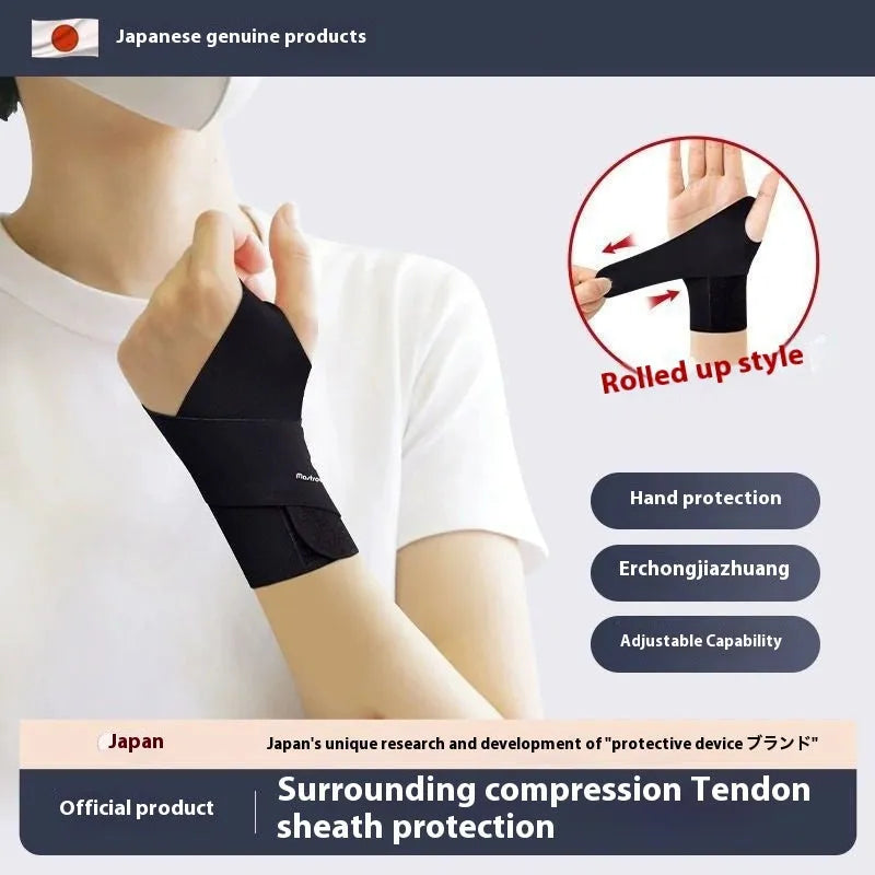 Athletic wristguards in black and skin colour options for badminton tennis volleyball fitness