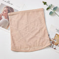 Mesh belly band waist trimming strap in black or skin colour with cross waistband design