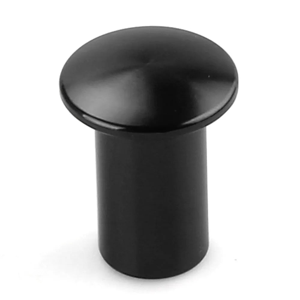 Aluminium alloy handbrake button cap for car modification in multiple colours.