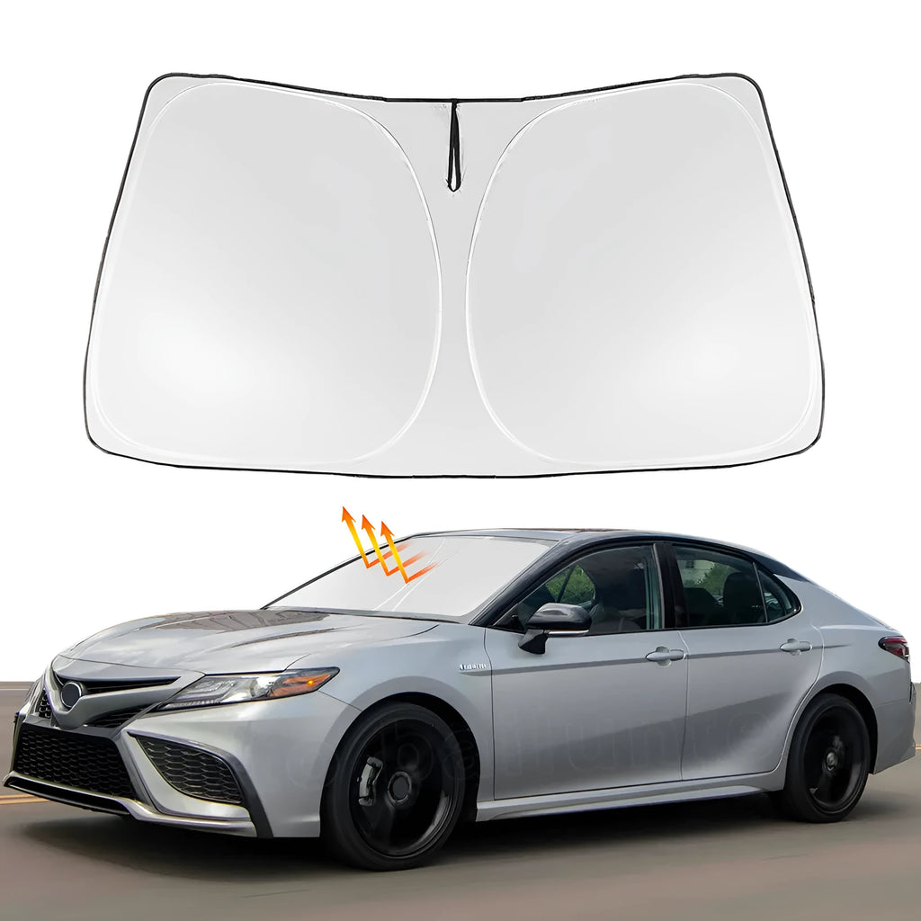 Silver tape car sunshade cover for NOAH XOVY 90 series windshield