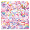Fresh candy small object decorative waterproof stickers in cute style for journal and account decoration