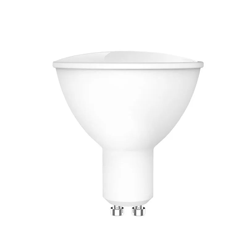 GU10 smart LED spotlight bulb with RGBCCT colour control and WiFi connectivity