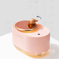 Rotating planet-shaped humidifier with USB charging cable and night light function