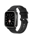 Aluminium alloy smart bracelet with Bluetooth calling and heart rate monitoring in black, blue, green, or pink colours