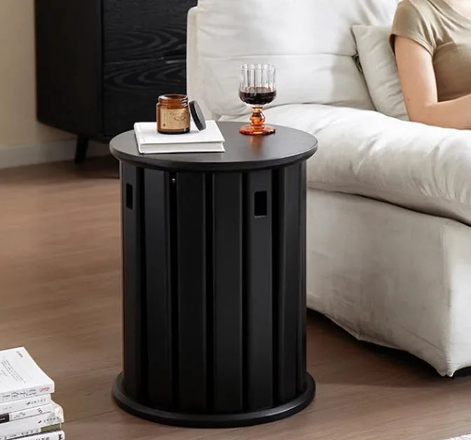 Iron stackable round dining stool in modern simple style available in four colour options