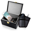 Carbon fibre design RFID shielding box and two key cases for anti-theft signal protection