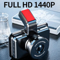 3-inch HD car DVR dashboard camera with dual lens for front and rear recording