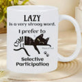 Customisable 11oz ceramic mug with thermal transfer mark for personalised picture design