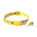 PP patch bell collar for small pets, 1.0cm width, cartoon pattern, six colours available