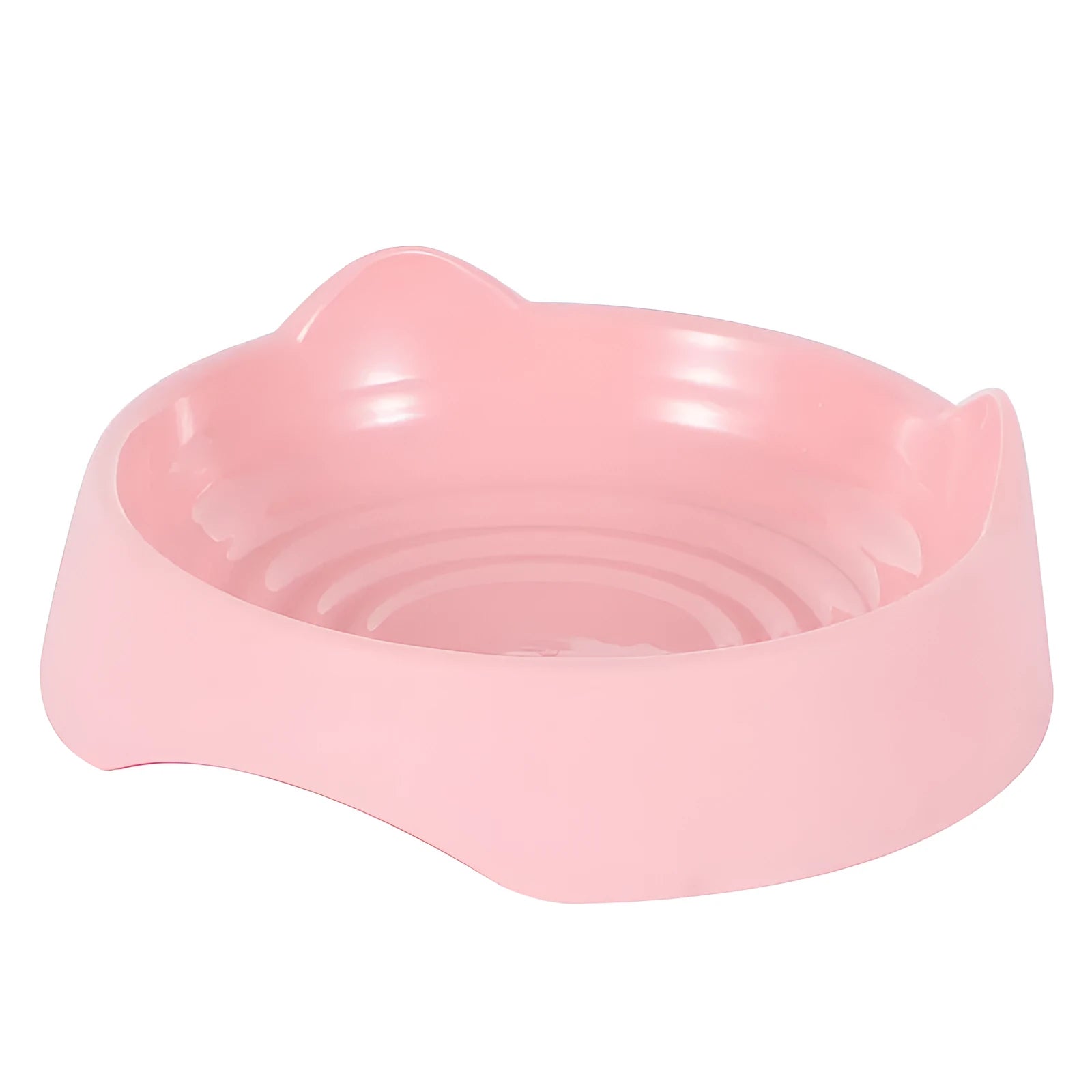 Blue ceramic dog slow feeder bowl with raised cup maze design for large breed dogs.