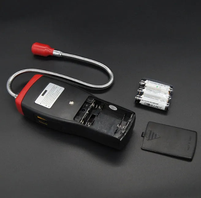 AS8800L portable flammable gas detector unit with LED display and compact rectangular housing