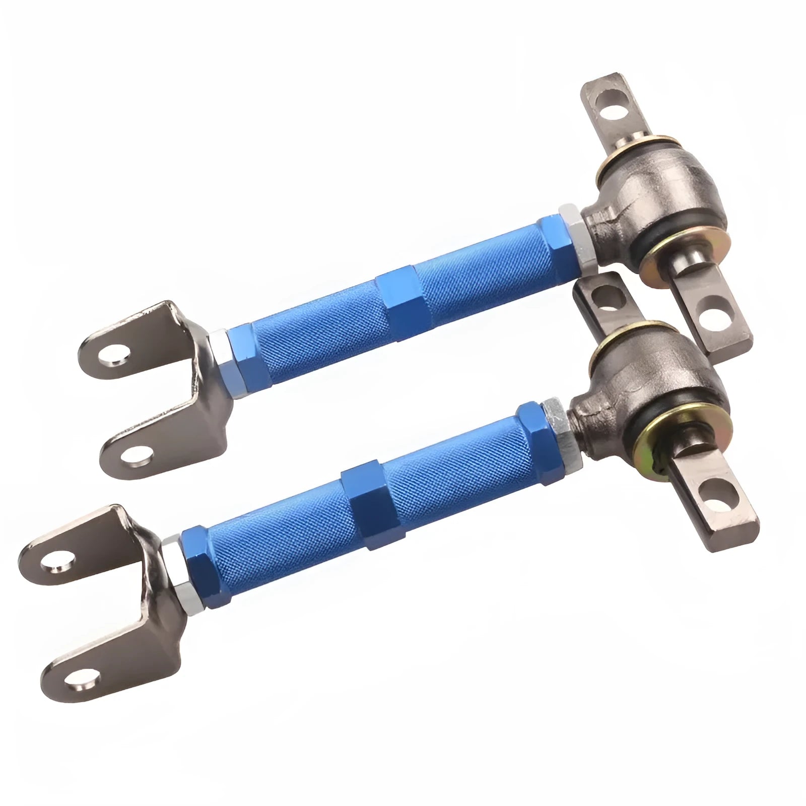 Blue aluminium alloy pull rod rear wheel recliner ES bone for Honda Civic EP3 suspension modification