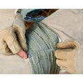 Portable outdoor hemostatic bandage kit with tactical gauze tape in compact packaging