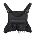 Oxford cloth chest bag with breathable vest design for outdoor sports and daily use