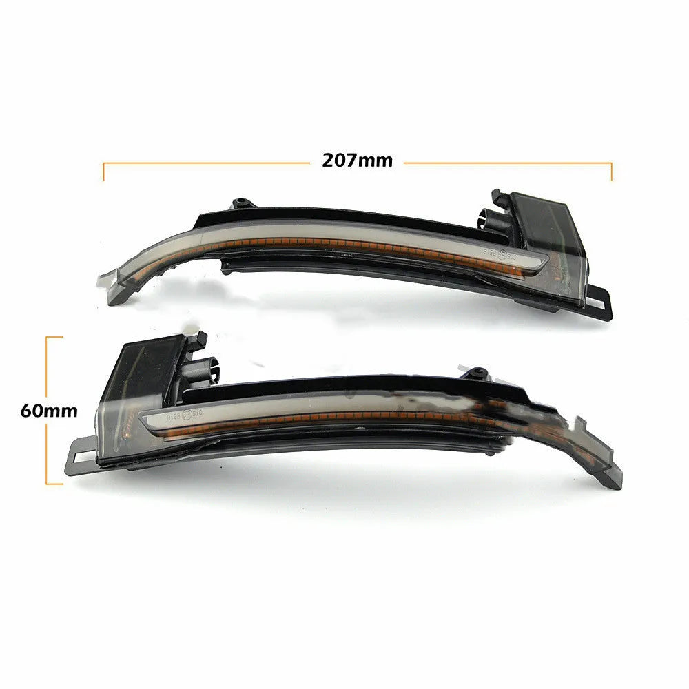Dynamic LED mirror turn signal unit for Audi B8 and B8.5 vehicles