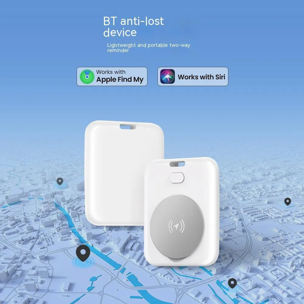White ABS plastic pet GPS tracking device with portable design for dogs and cats