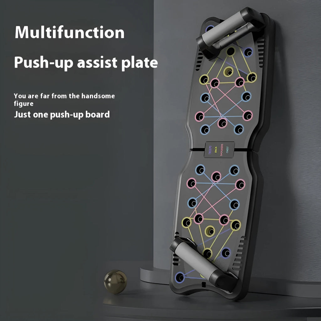 ABS push up support plates for chest shoulder and back workouts on a flat surface