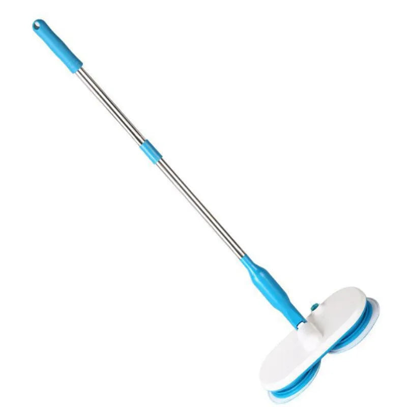 Wireless electric mop with automatic floor wiping function and handheld charging unit