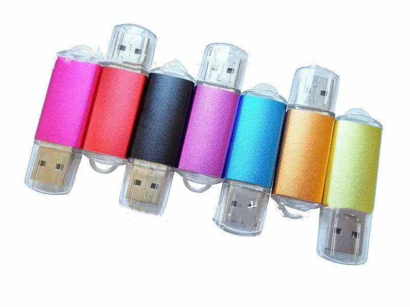 USB encryption lock dongle with metal shell in multiple colour options showing USB connector