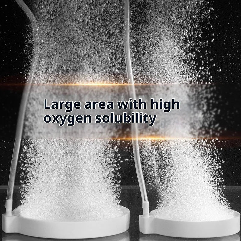 Oxygen nanometer gas disk stone air refiner with dual-purpose power, 5cm or 8cm size options