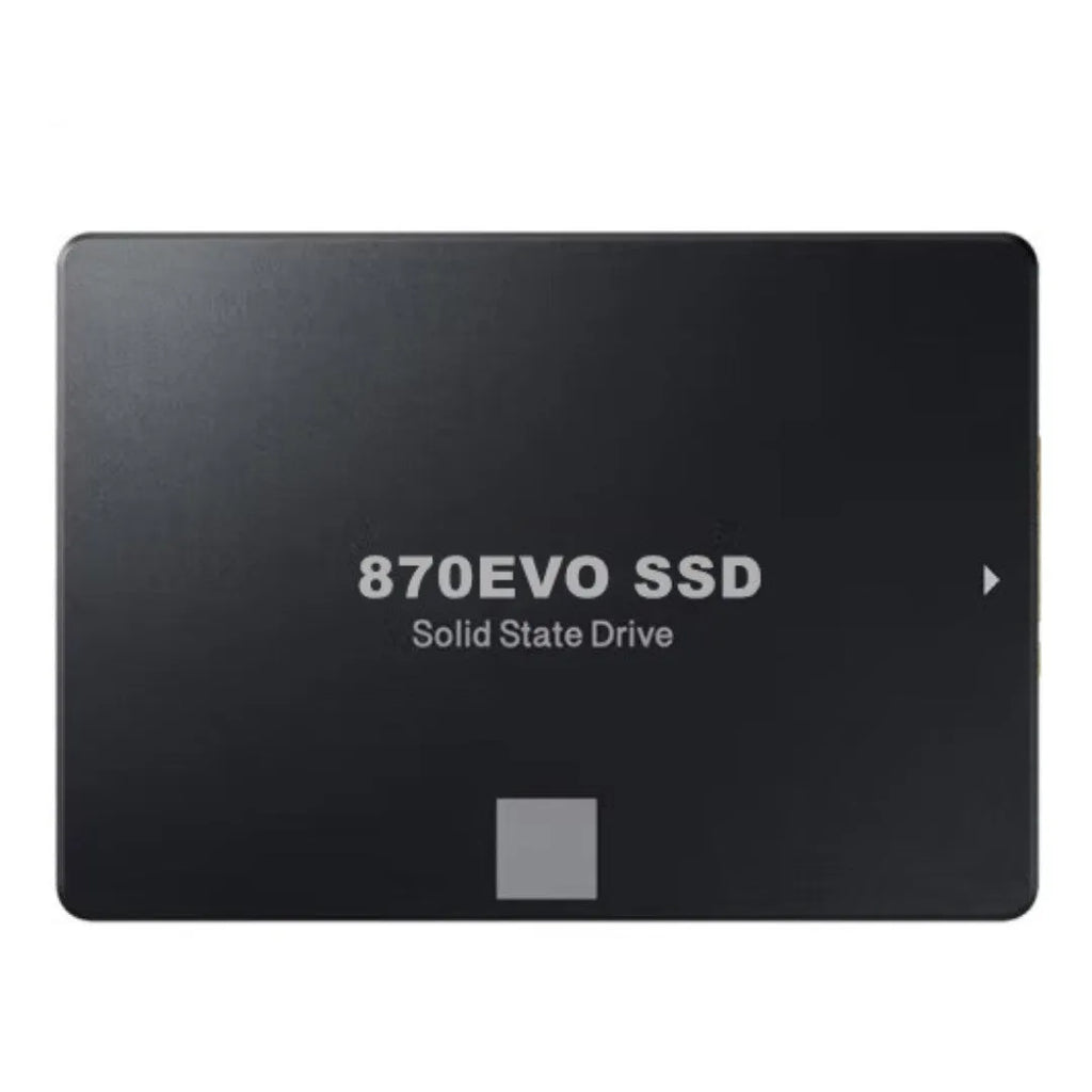Samsung 870 EVO 2.5-inch SATA III internal solid-state drive for desktop and laptop storage upgrades.