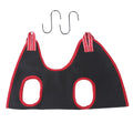 Pet grooming hammock restraint bag for cats and dogs hanging for nail cutting and bathing